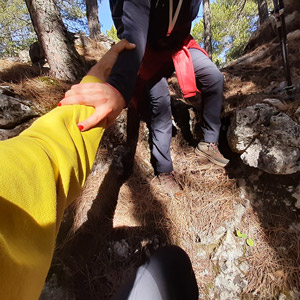 ayuda durante la ruta