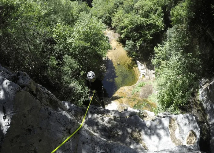 barranquismo en poyatos rapel