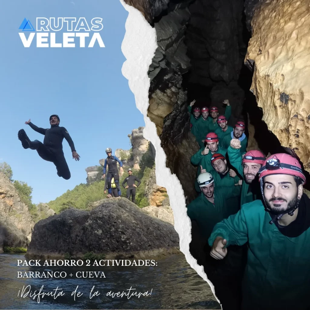 pack multiaventura cuenca descubriendo el mundo subterraneo