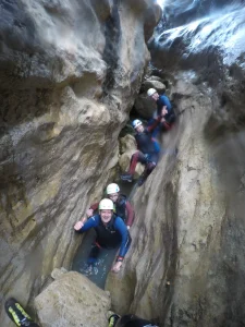 pasillo entre gigantes barranco de portilla