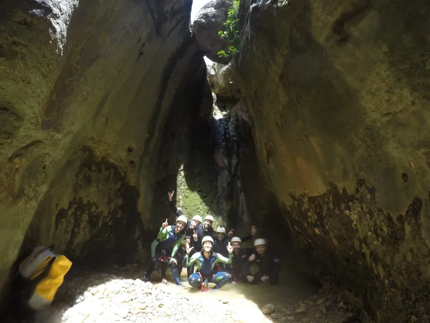 barranquismo cuenca dificultad hocecilla