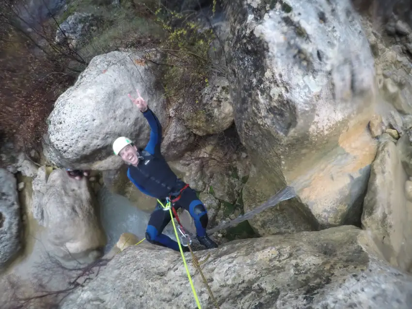 barranquismo cuenca dificultad portilla